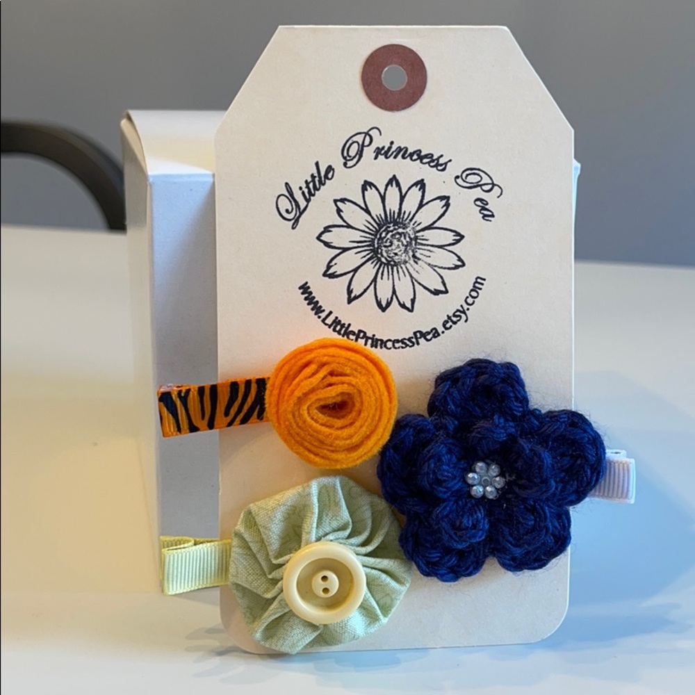 Baby boutique hair clips